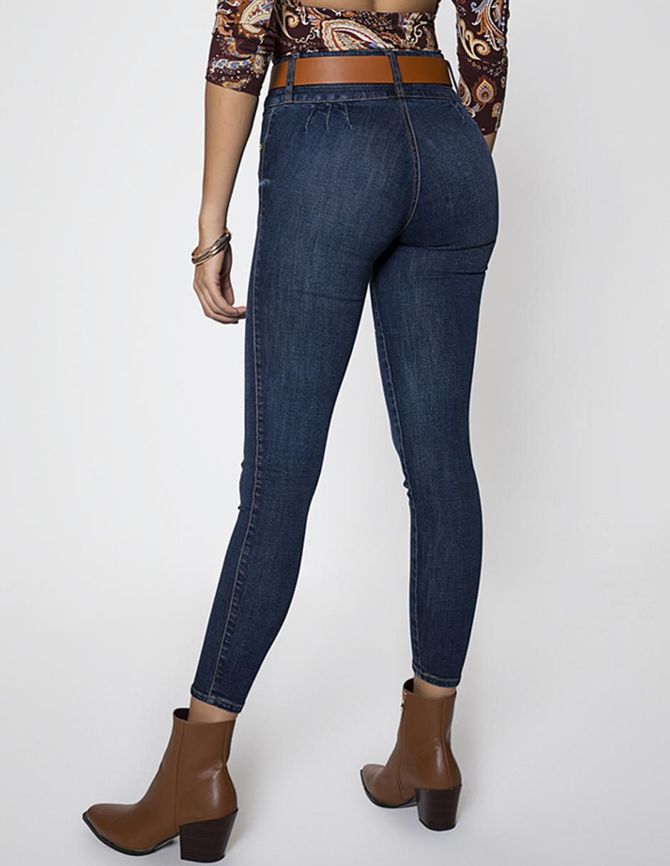 Jeans ultra slim itaka para mujer
