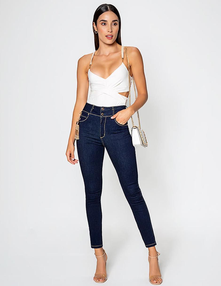 Jeans ultra slim new caribe undavalli gipsy para mujer