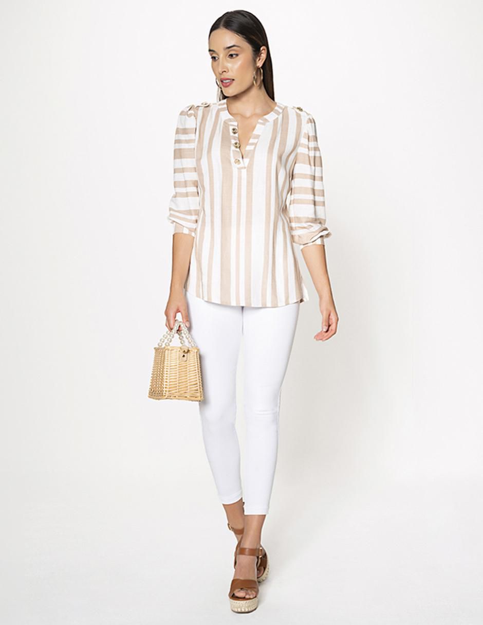 Jeans capri ultra slim alberta para mujer