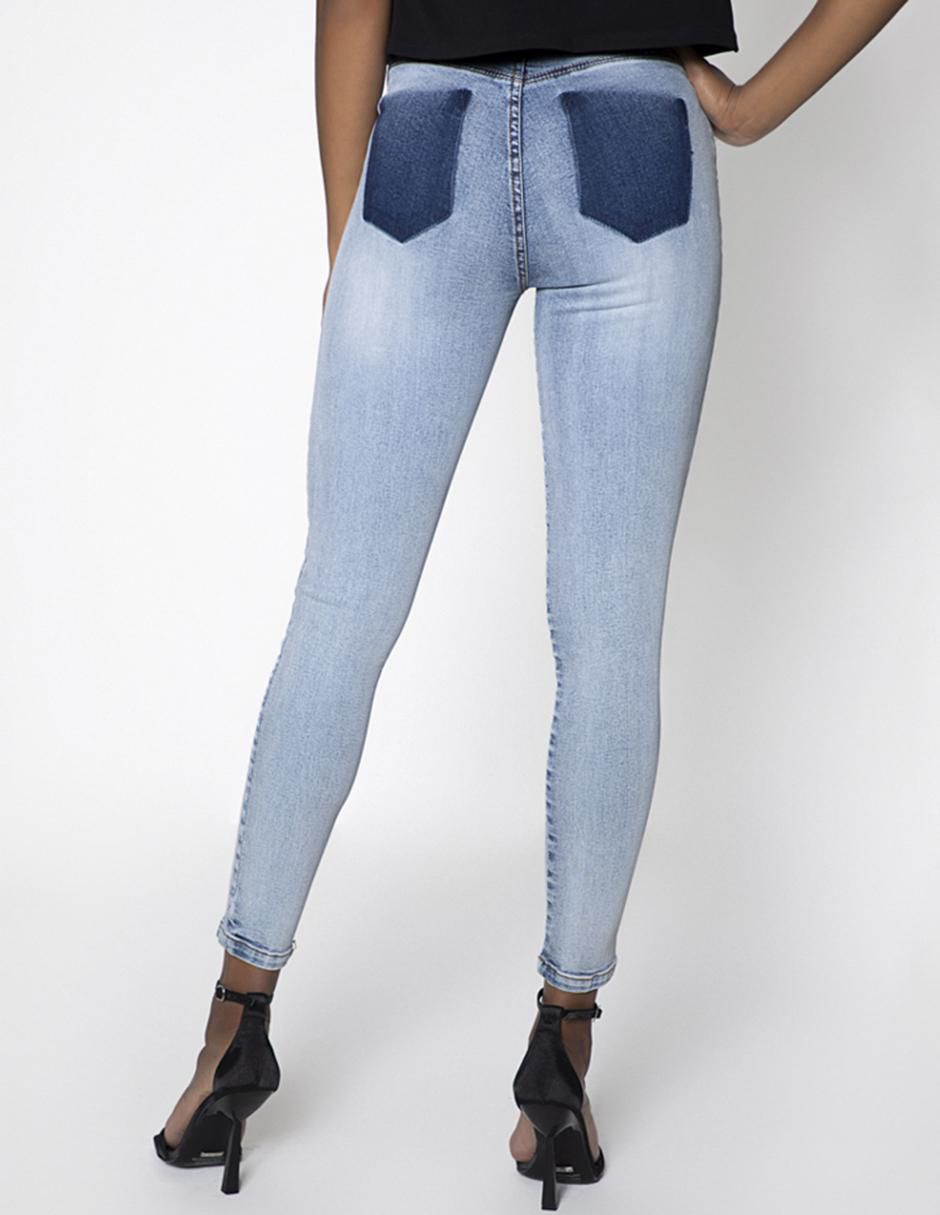 Jeans ultra slim chandler para mujer