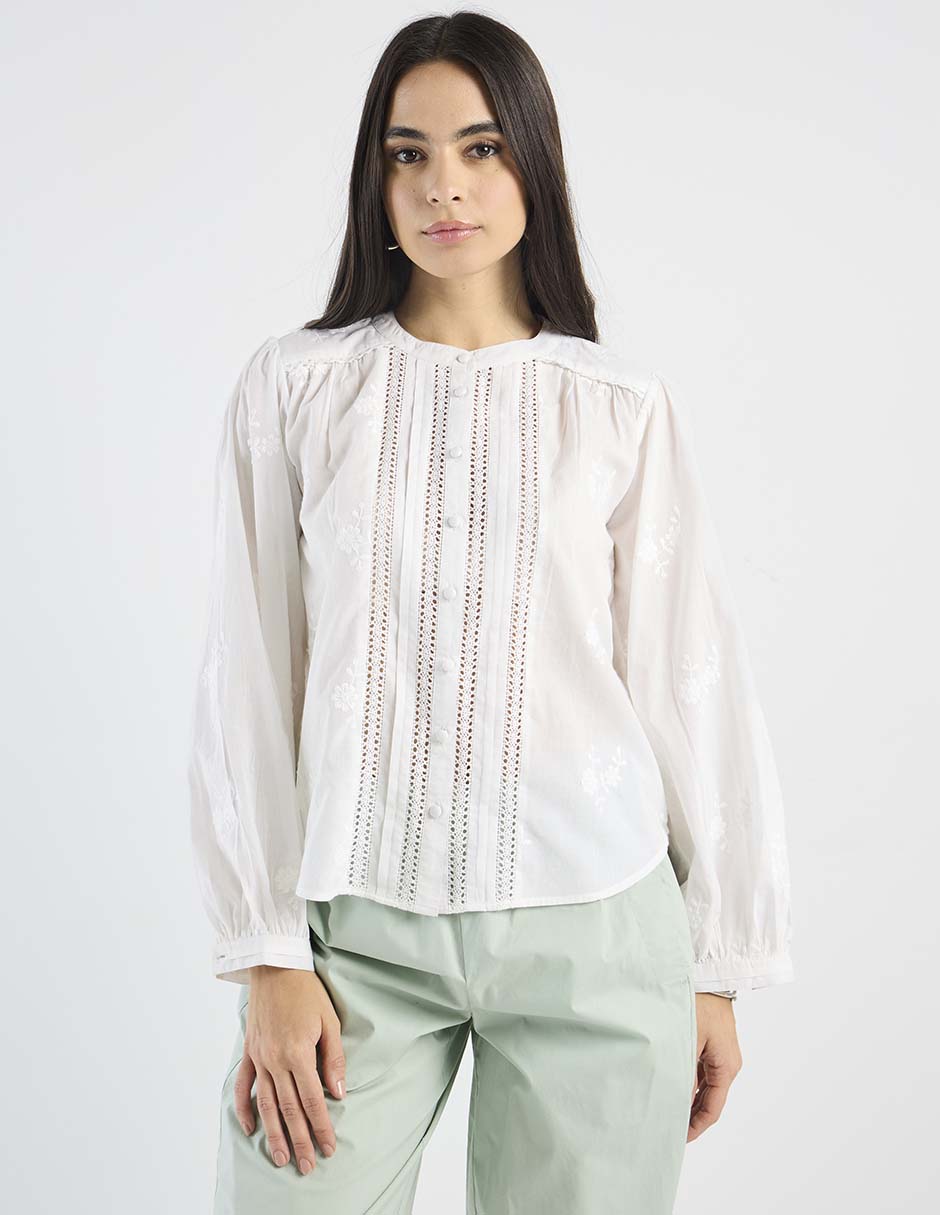 Blusa manga larga para mujer Blusa manga larga para mujer