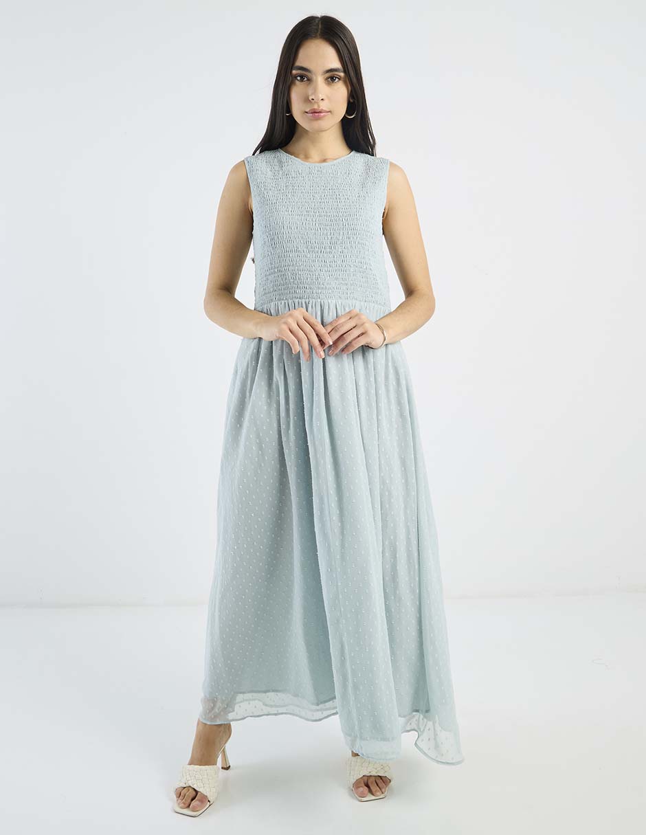 Vestido largo casual para mujer