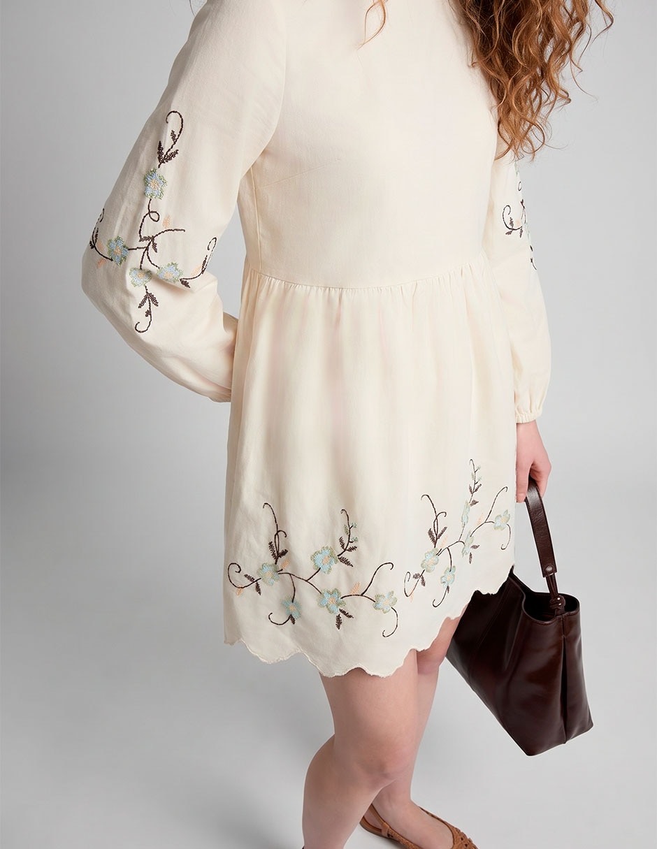 Vestido mini casual para mujer 8