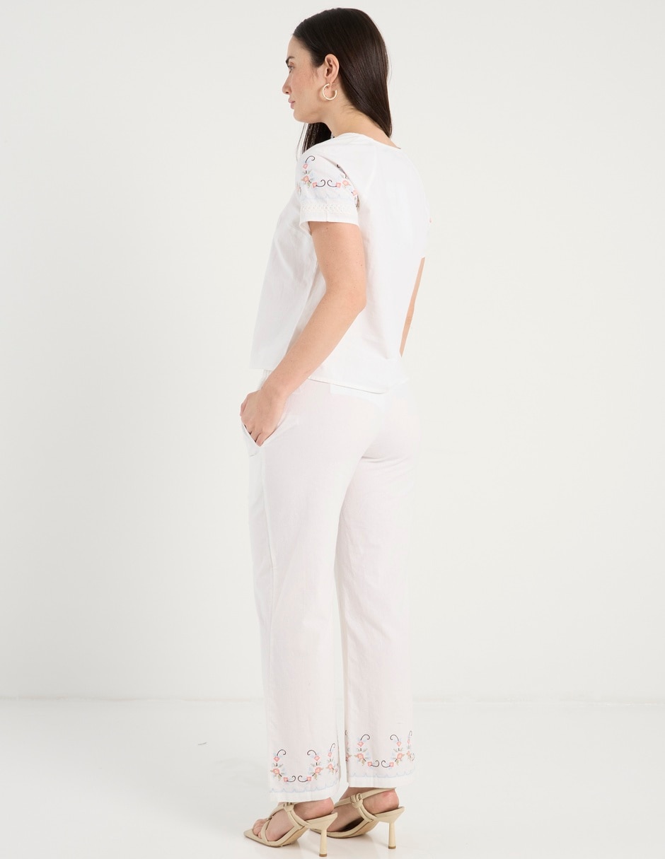 Pantalón easy pant amplio para mujer 6