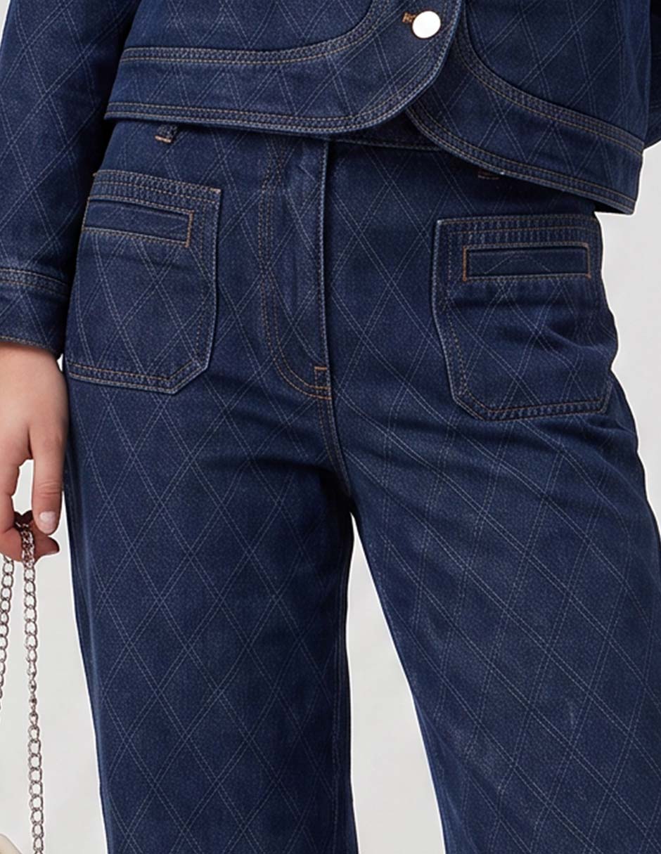 Jeans amplio para mujer 6