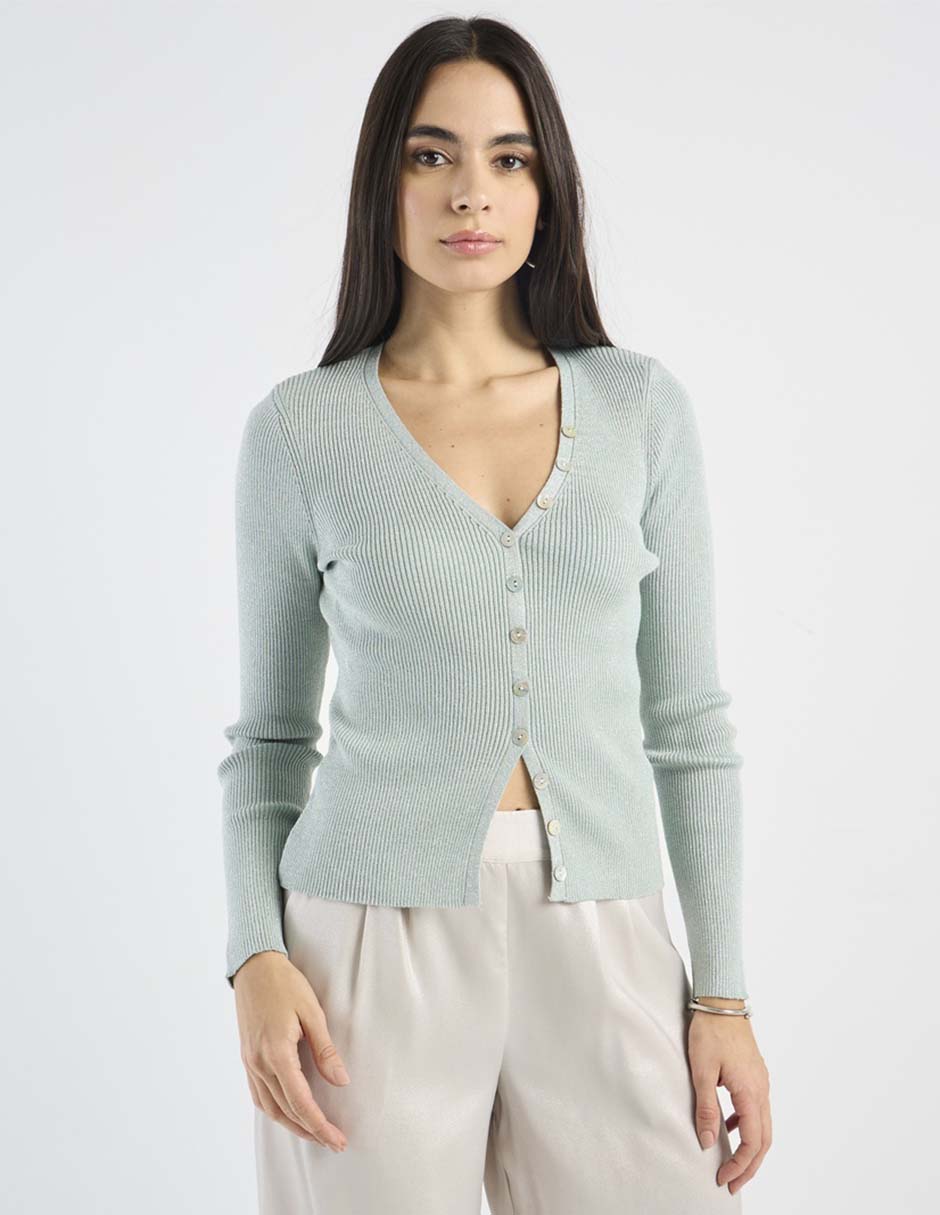 Suéter cuello V para mujer Suéter cuello V para mujer