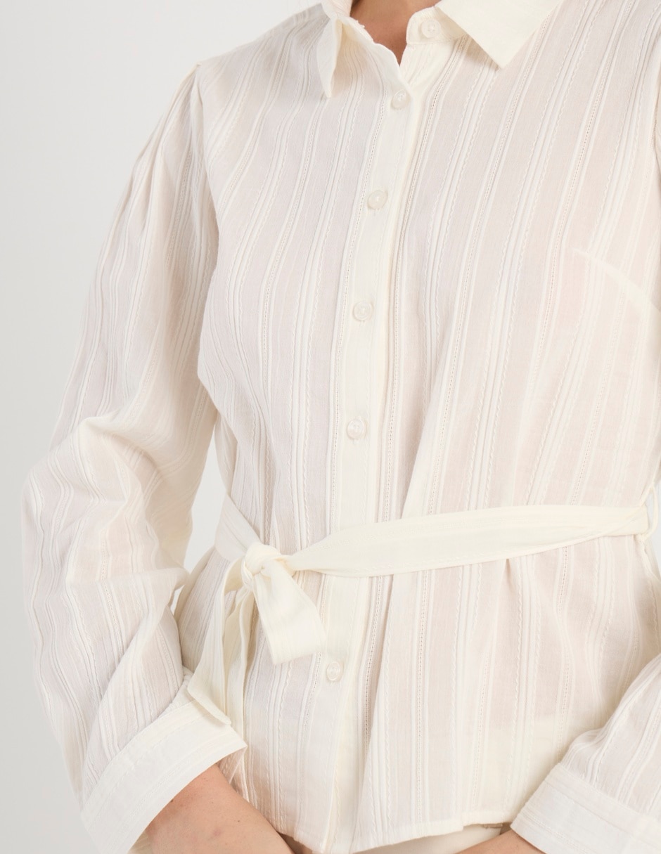 Blusa manga larga para mujer 10