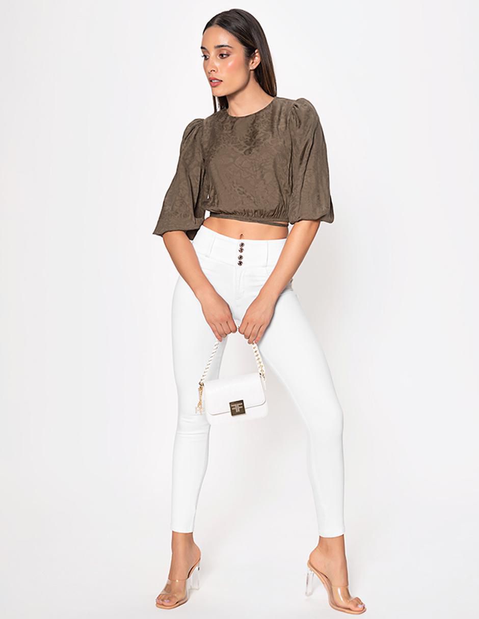 Jeans ultra slim alberta para mujer