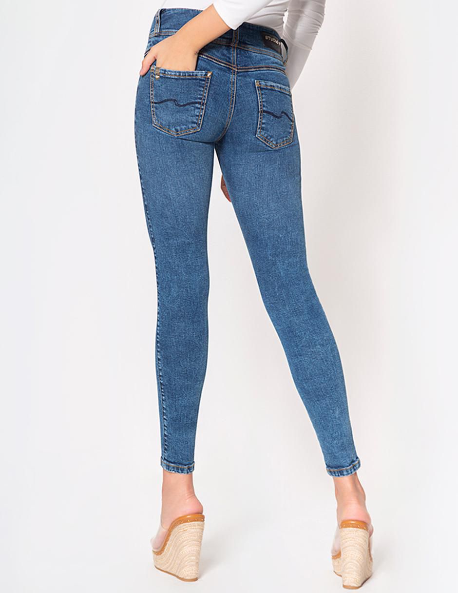 Jeans ultra slim akora para mujer