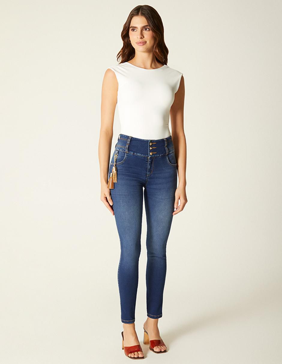 Jeans ultra slim estocolmo para mujer