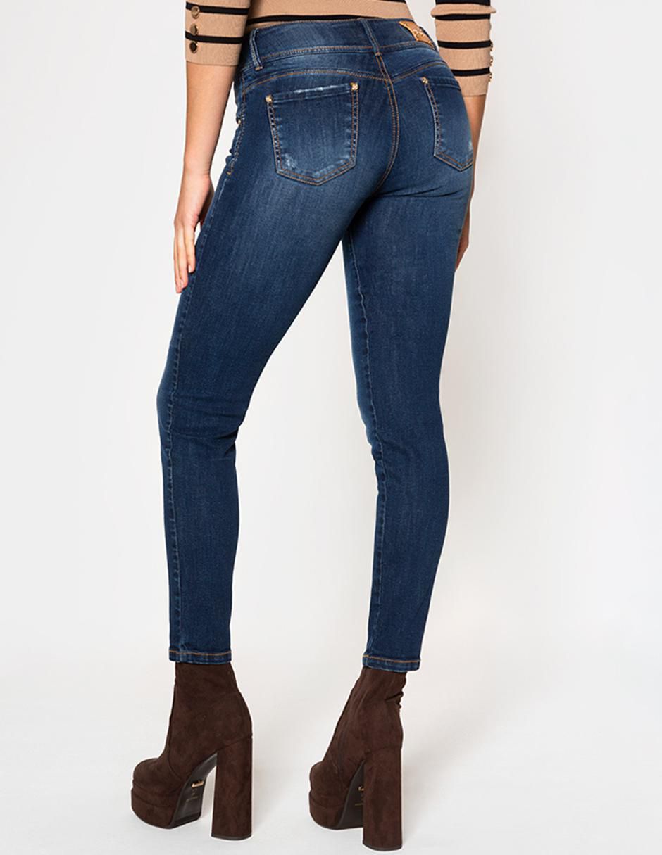 Jeans skinny akora para mujer