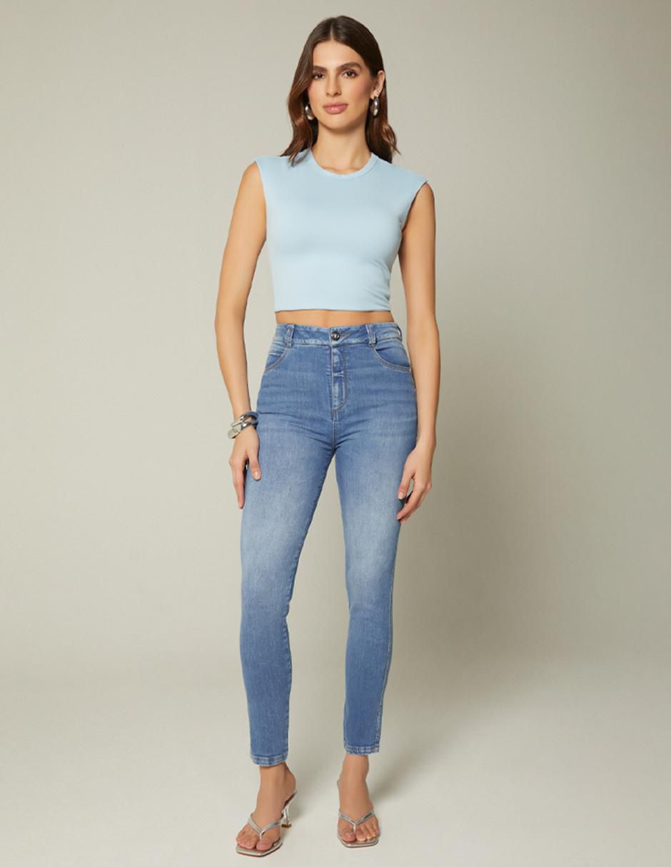 Jeans skinny akora para mujer