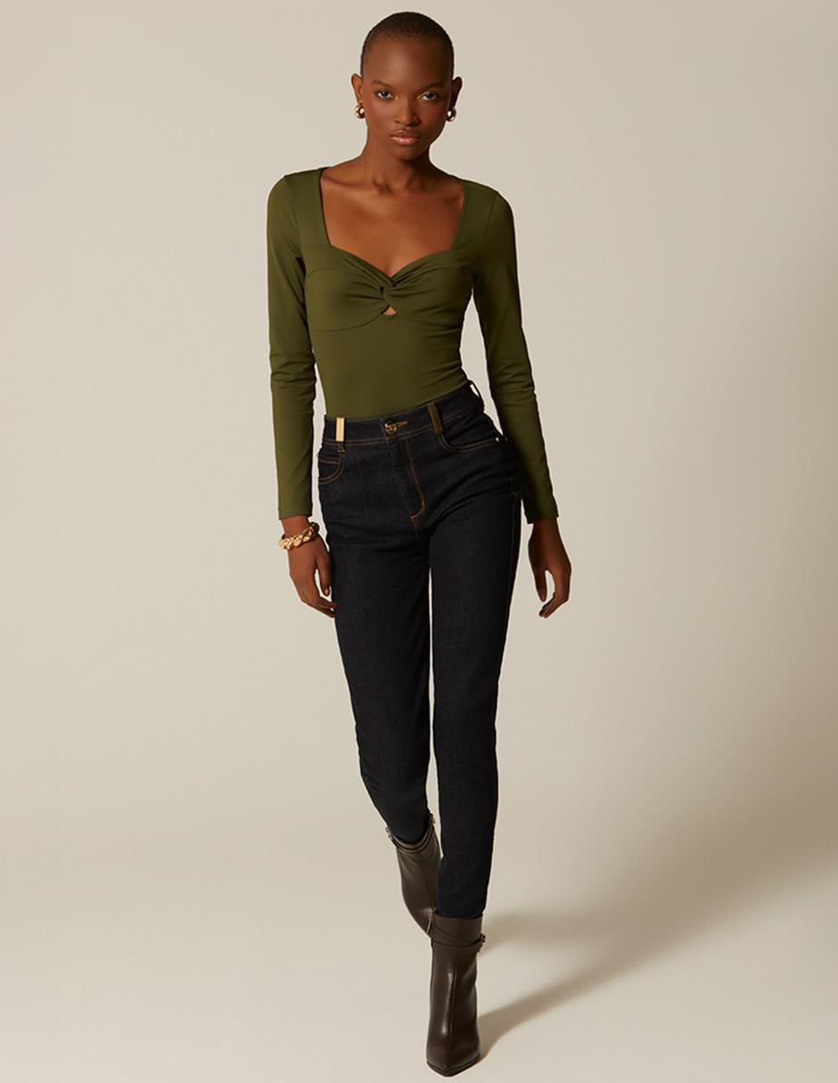 Jeans skinny akora para mujer