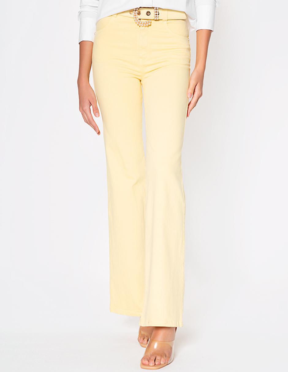 Jeans campana alberta para mujer