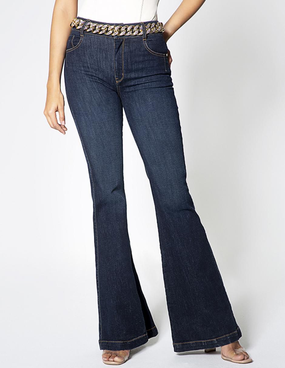 Jeans campana akora para mujer