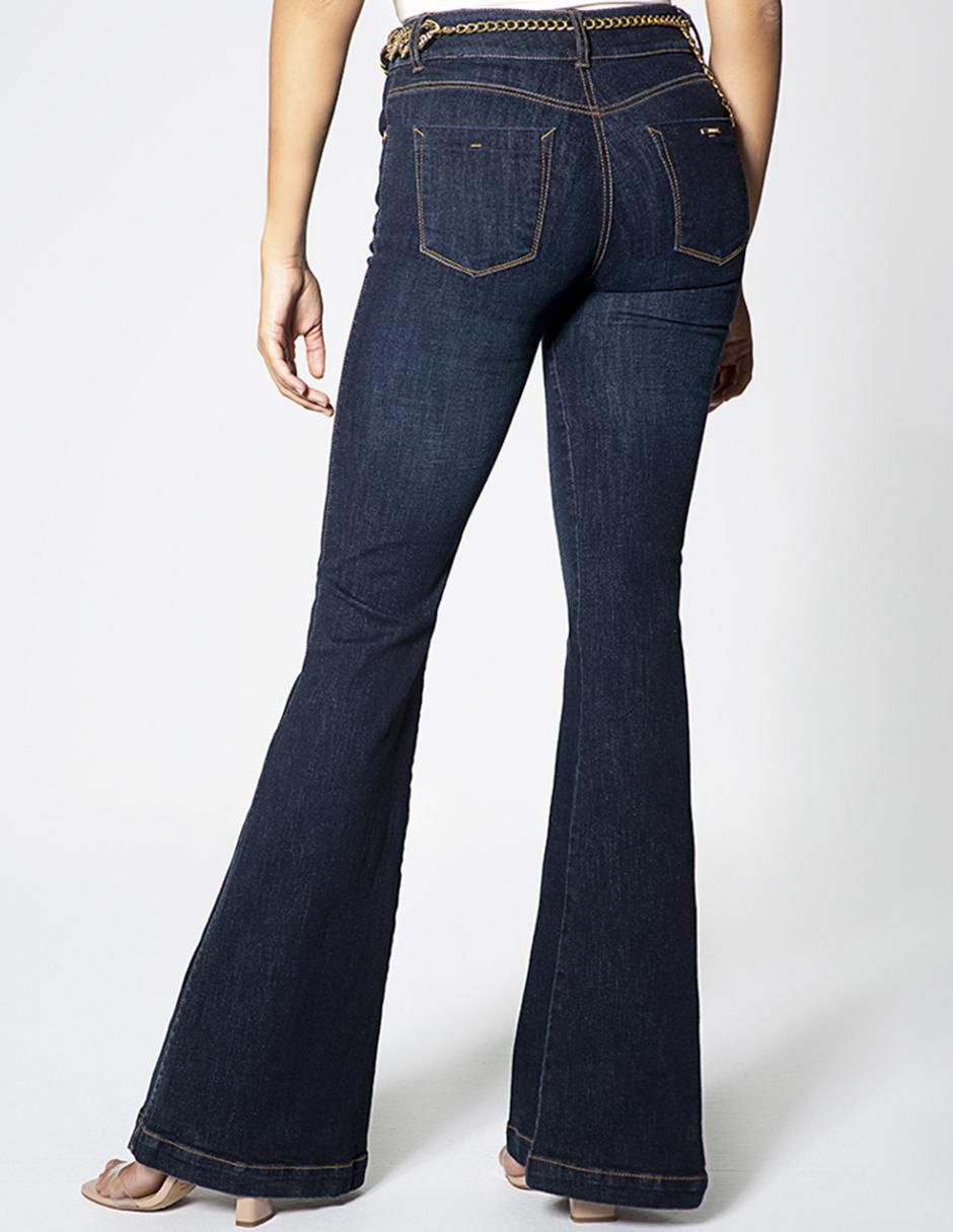 Jeans campana akora para mujer