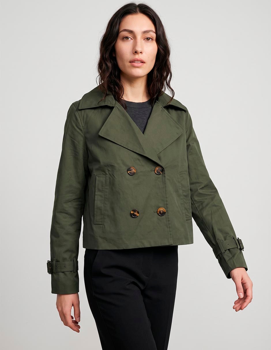 Gabardina con bolsillos para mujer Gabardina con bolsillos para mujer