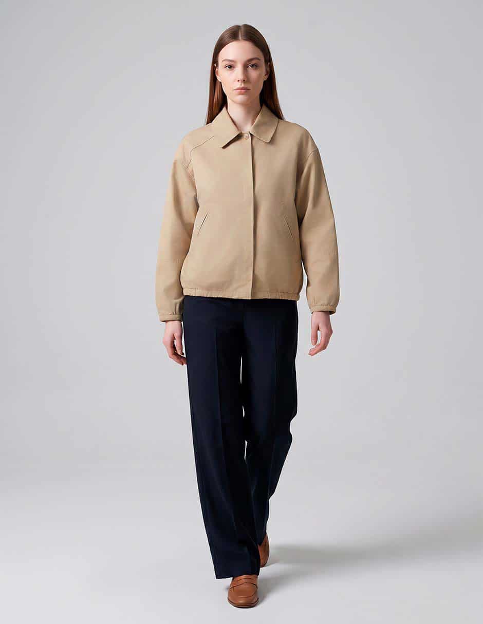 Gabardina con bolsillos para mujer Gabardina con bolsillos para mujer