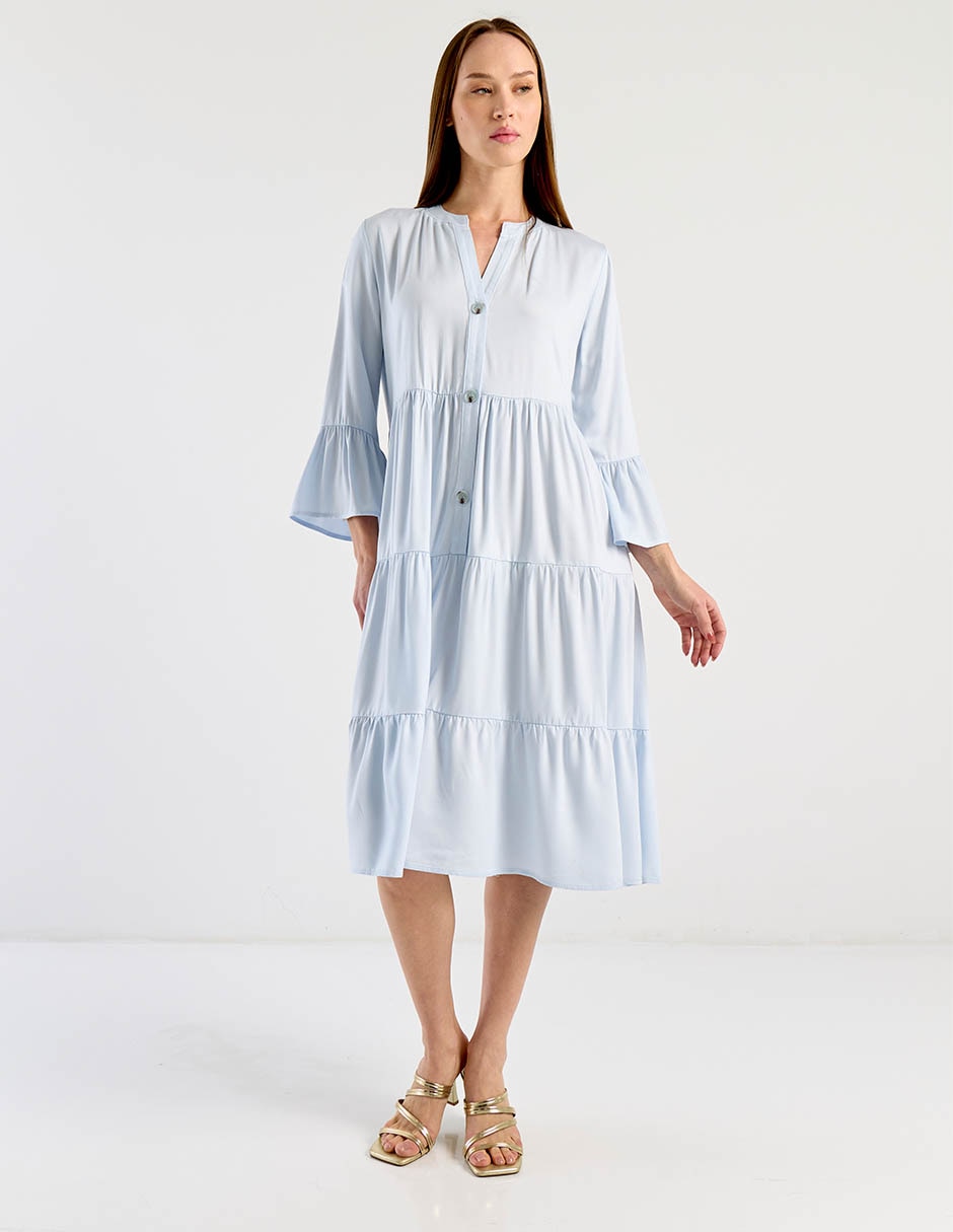 Vestido 3/4 casual para mujer 1