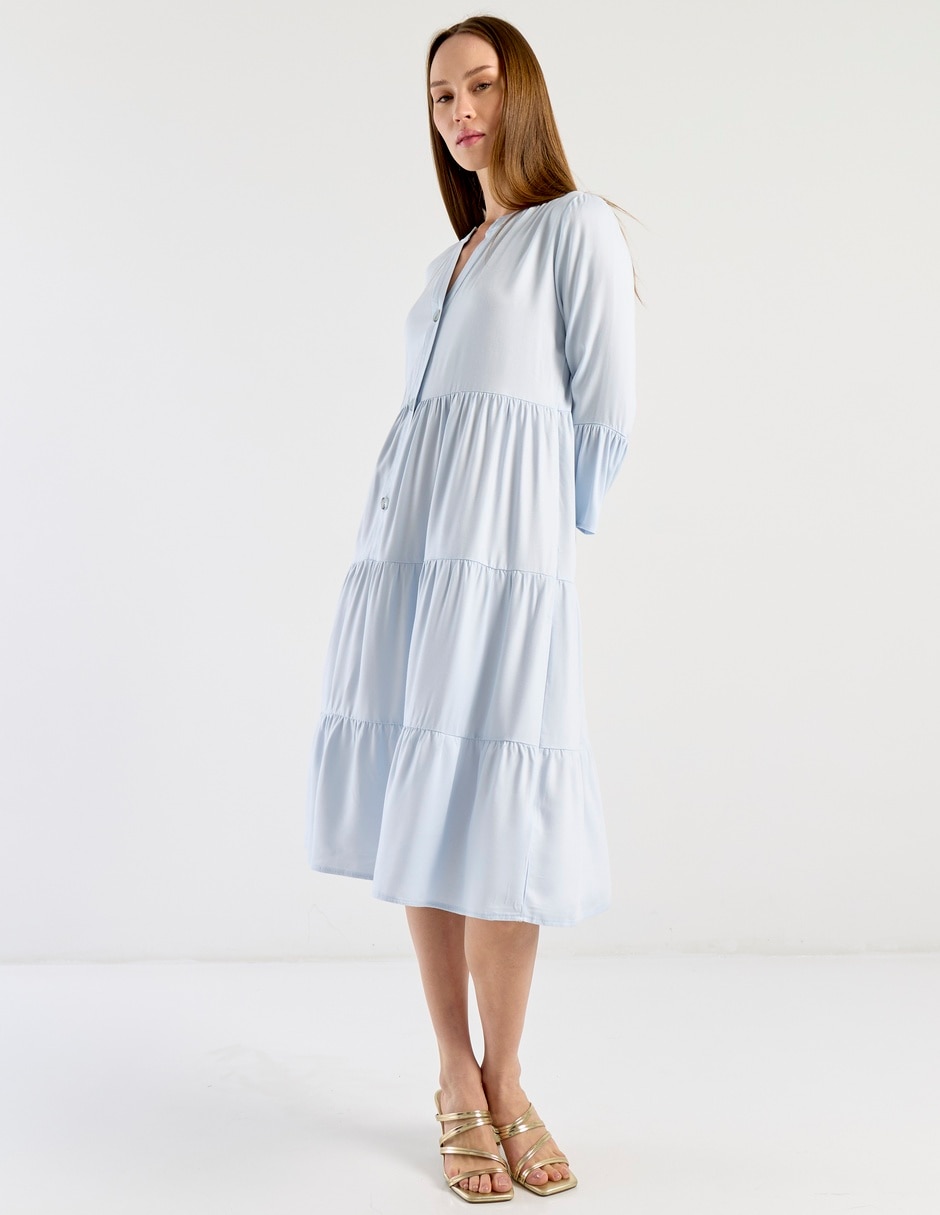 Vestido 3/4 casual para mujer 8