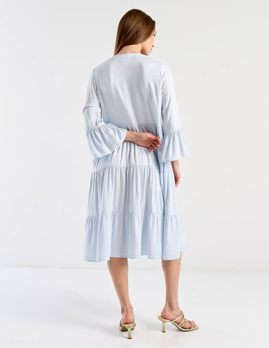Vestido 3/4 casual para mujer 11