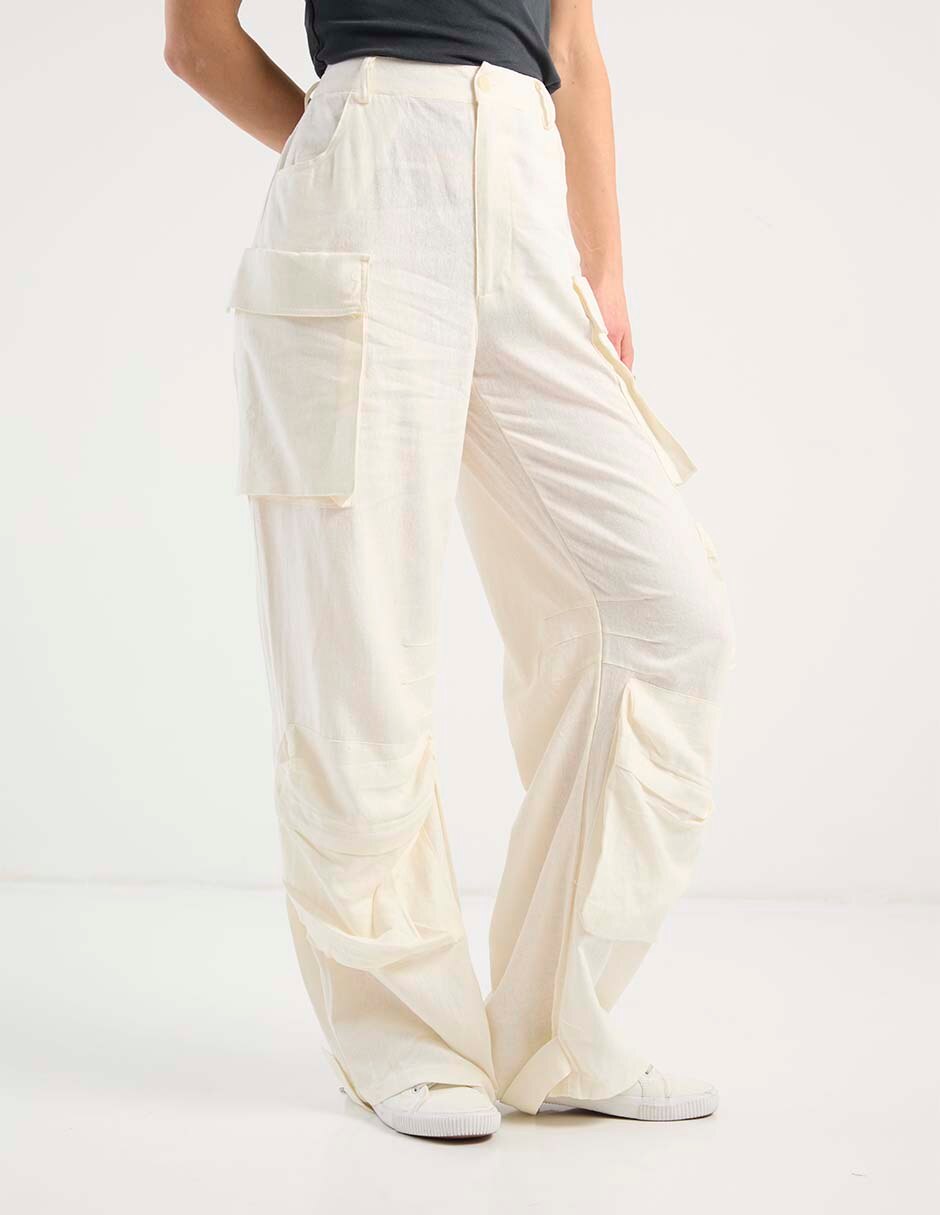 Pantalón cargo relaxed para mujer Pantalón cargo relaxed para mujer