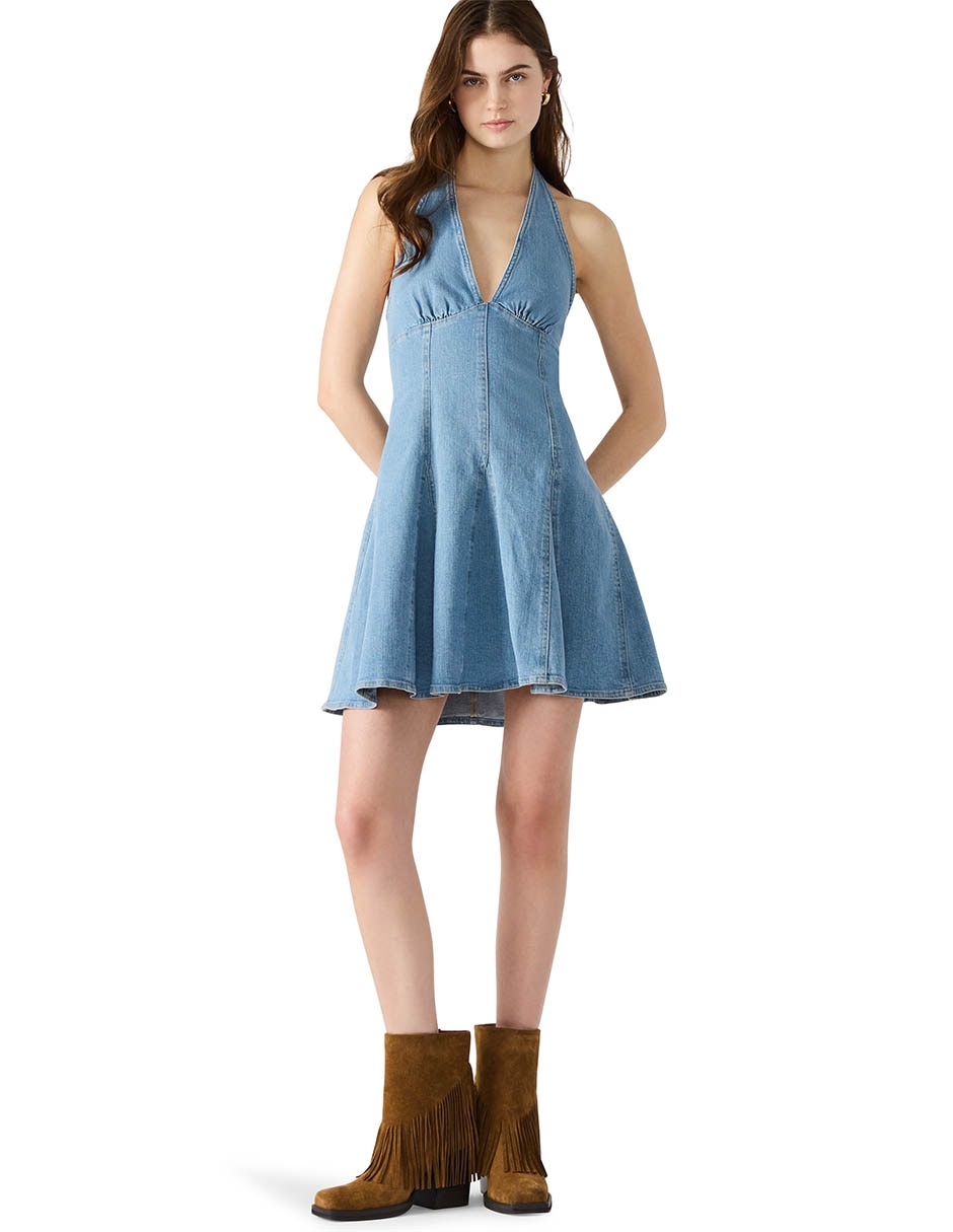 Vestido corto casual para mujer Vestido corto casual para mujer