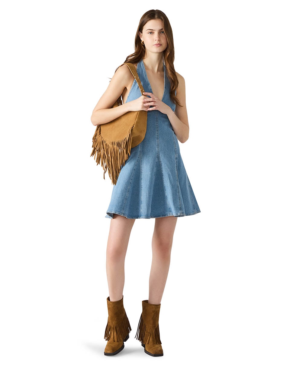 Vestido corto casual para mujer