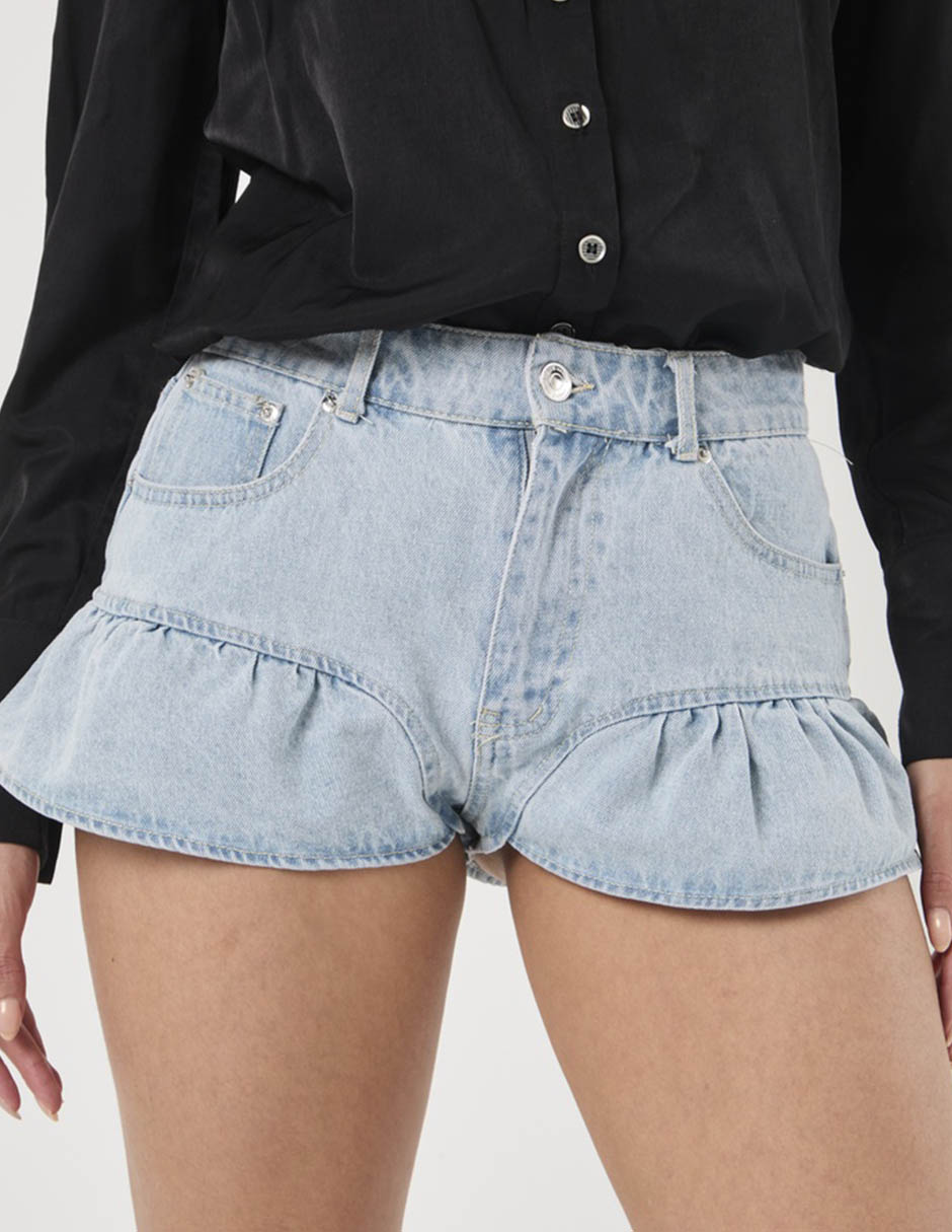 Short de mezclilla para mujer 4