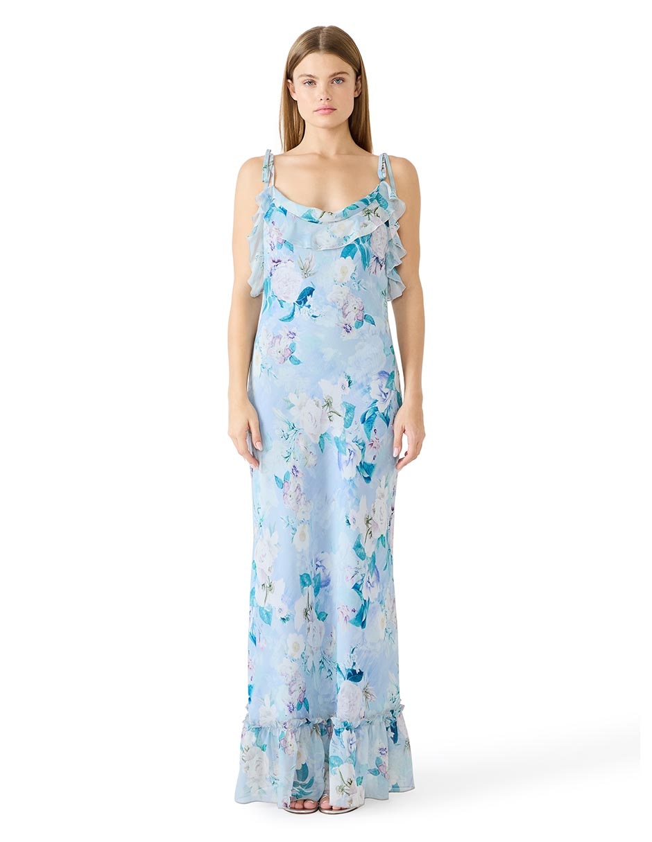 Vestido largo casual spring para mujer Vestido largo casual spring para mujer