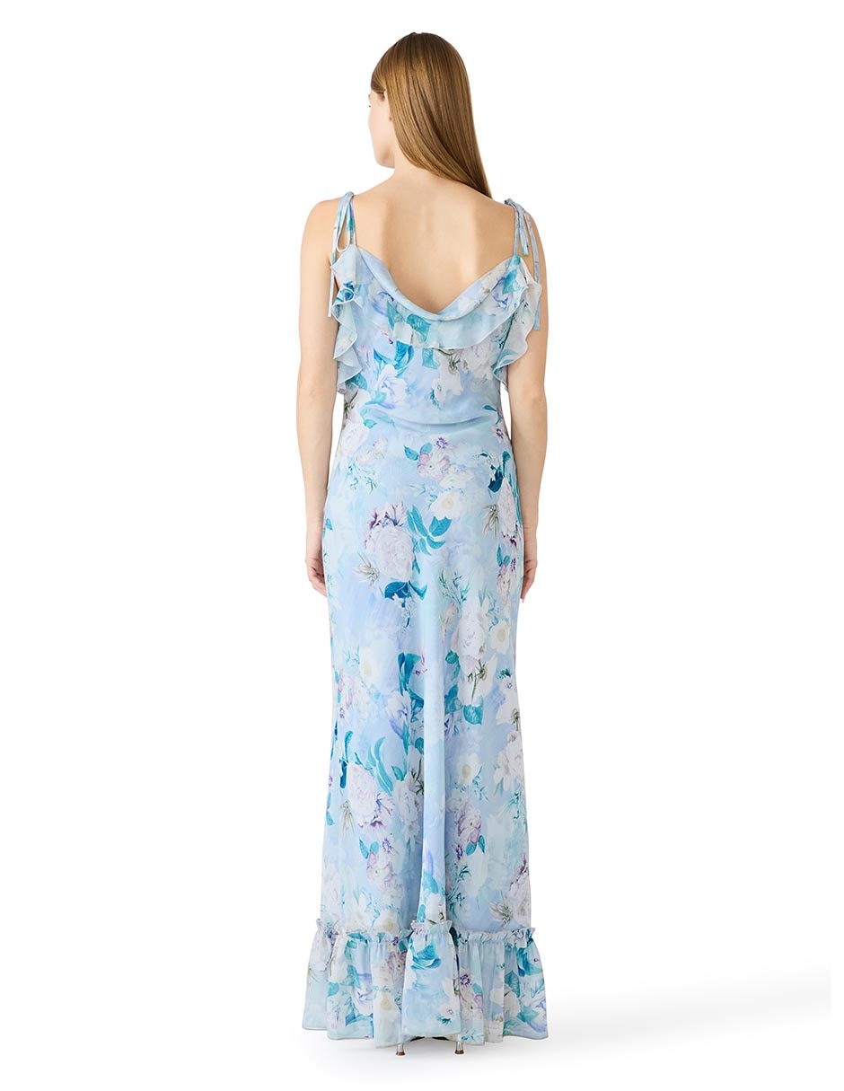 Vestido largo casual para mujer 3