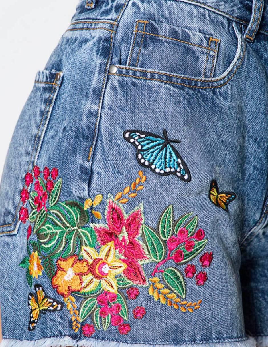 Short Encanto de mezclilla para mujer