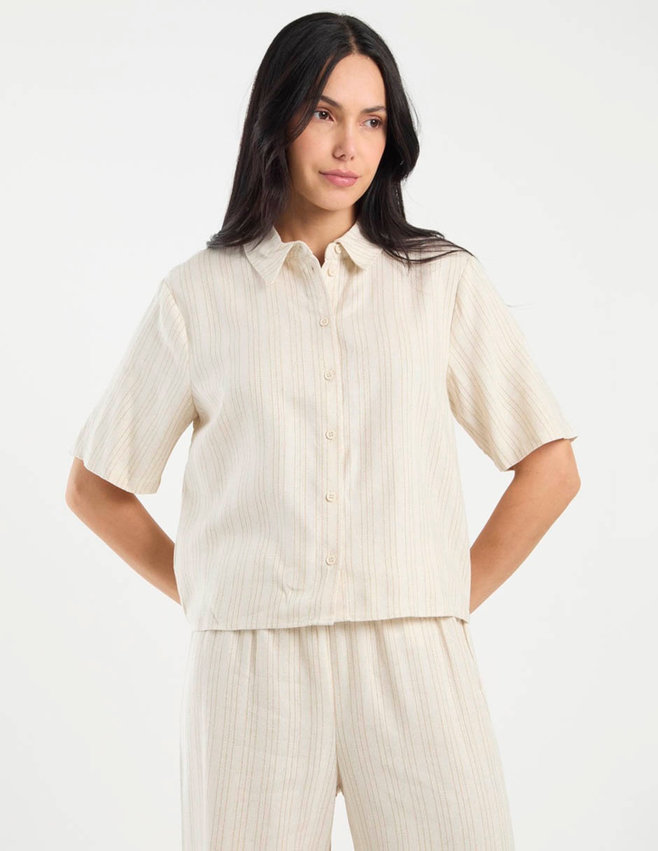 Blusa manga corta para mujer 1