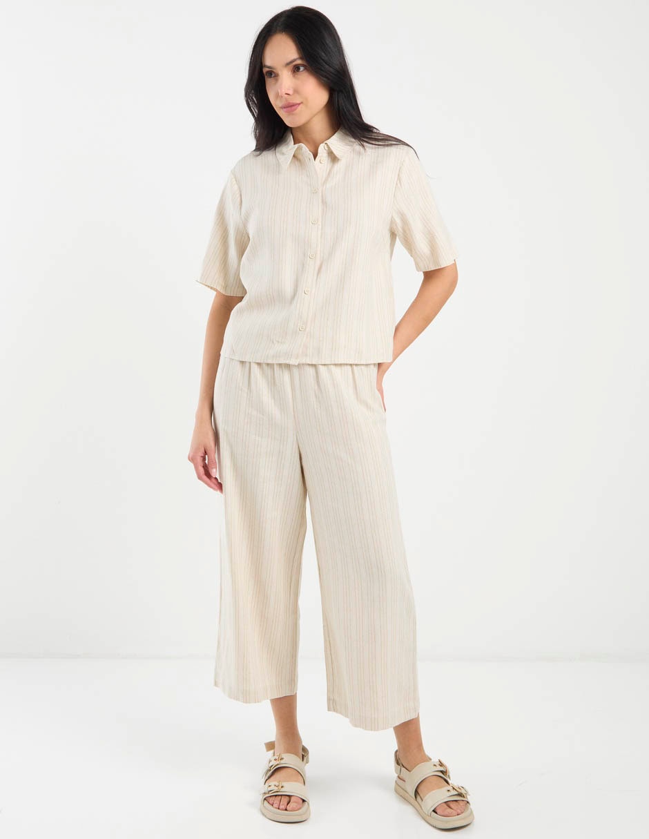 Blusa manga corta para mujer 8