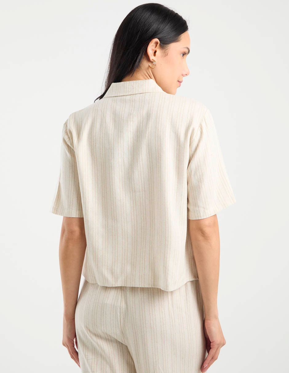 Blusa manga corta para mujer 11