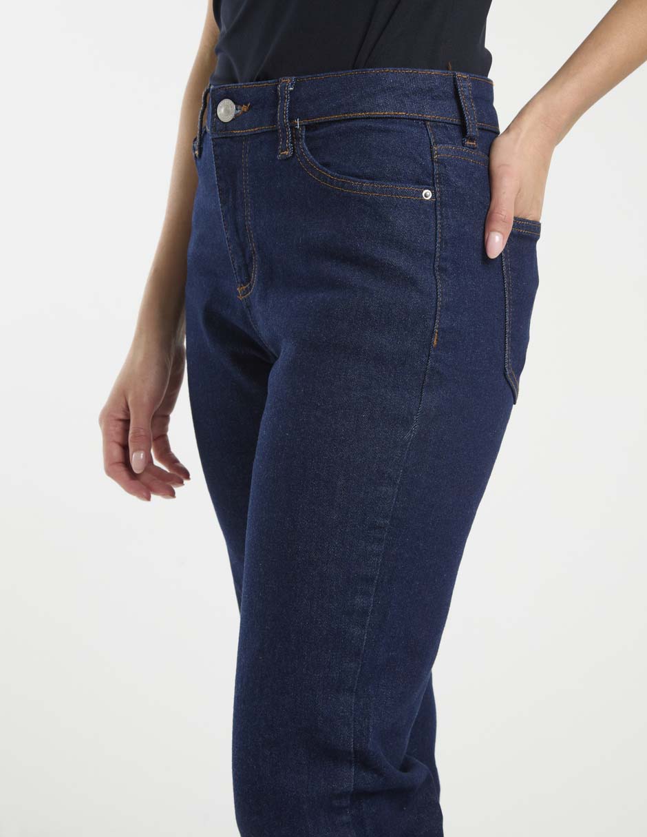 Jeans boot a la cintura para mujer 10