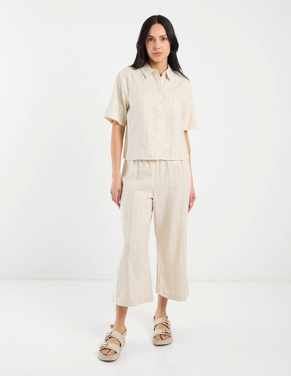 Pantalón relaxed regular para mujer 8