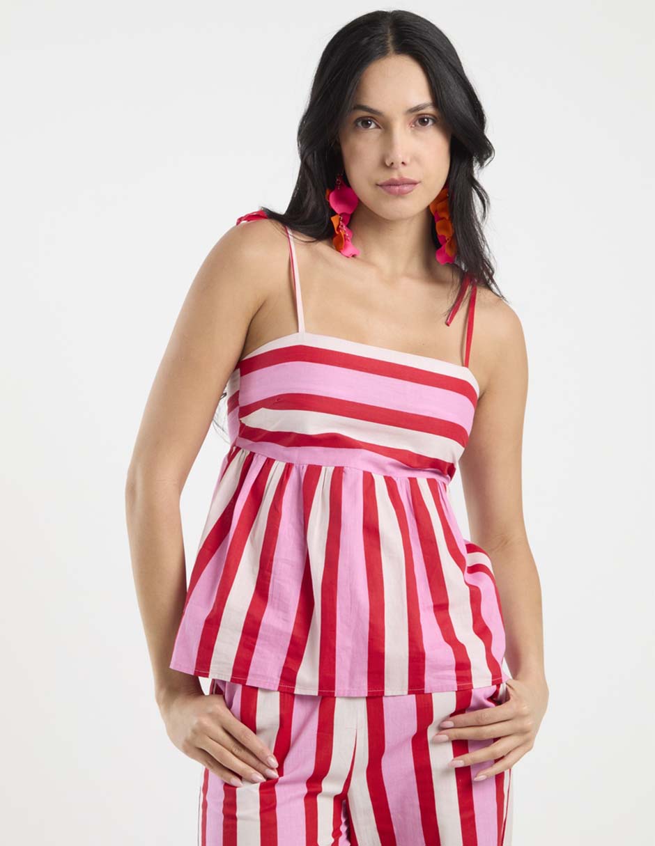 Blusa de tirantes para mujer 7