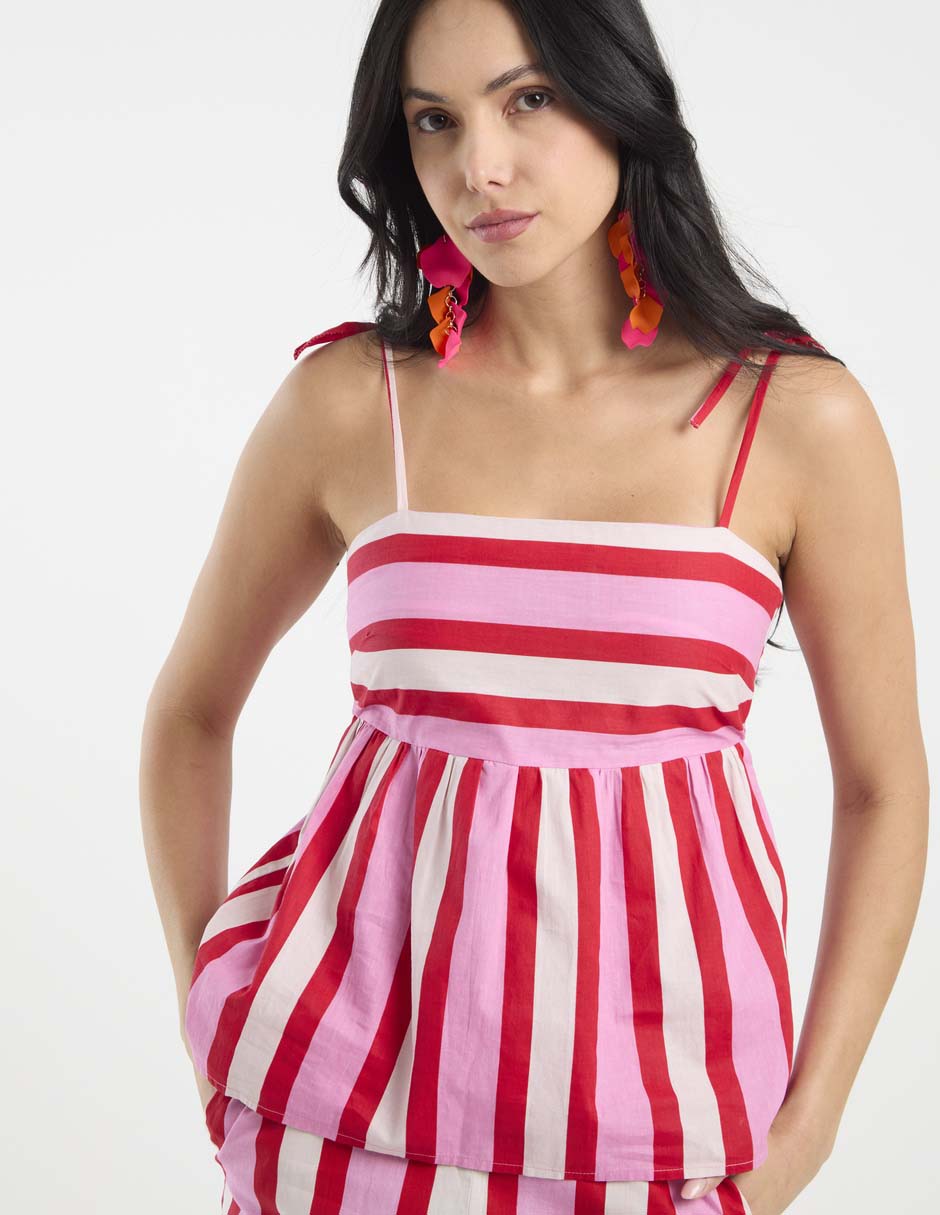 Blusa de tirantes para mujer 10