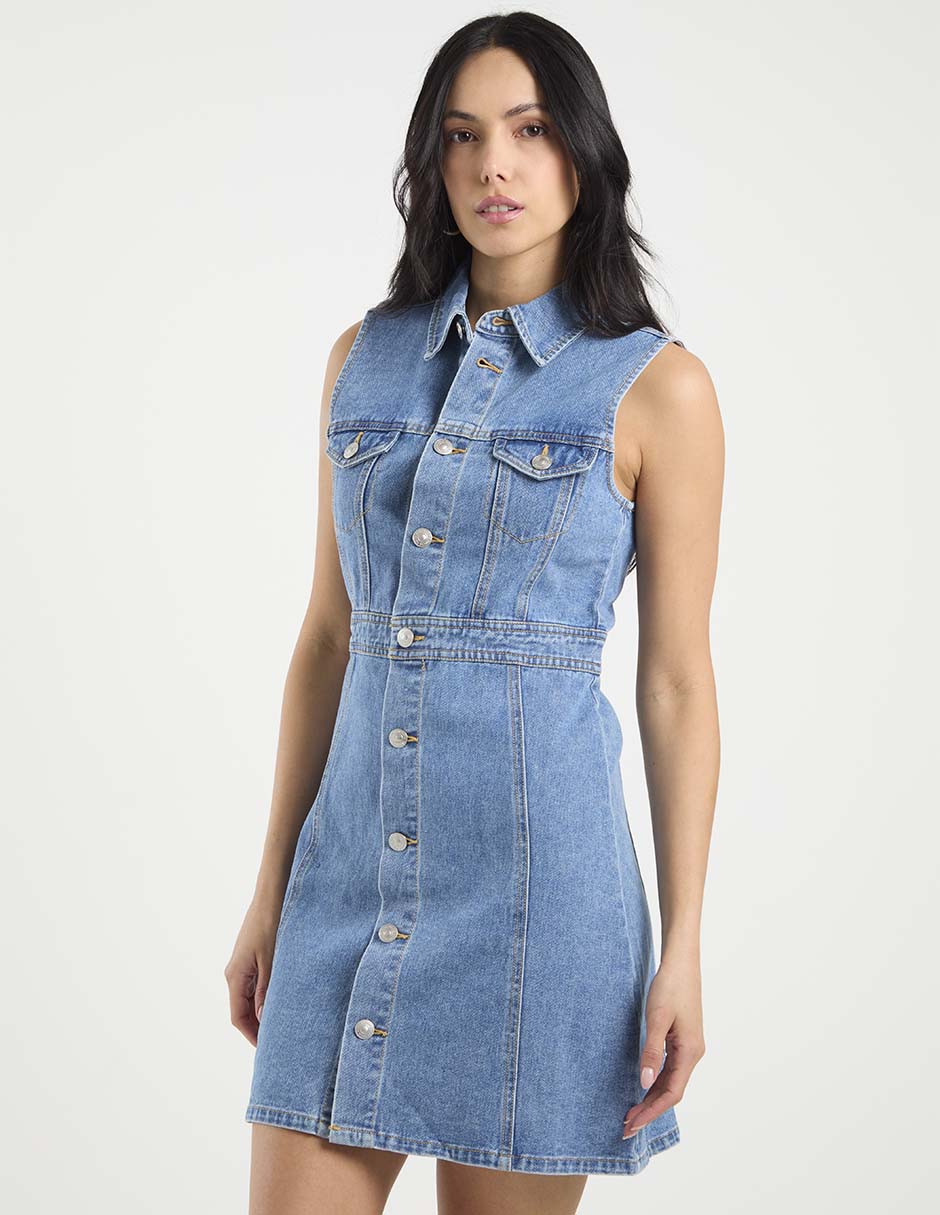 Vestido corto casual para mujer 1