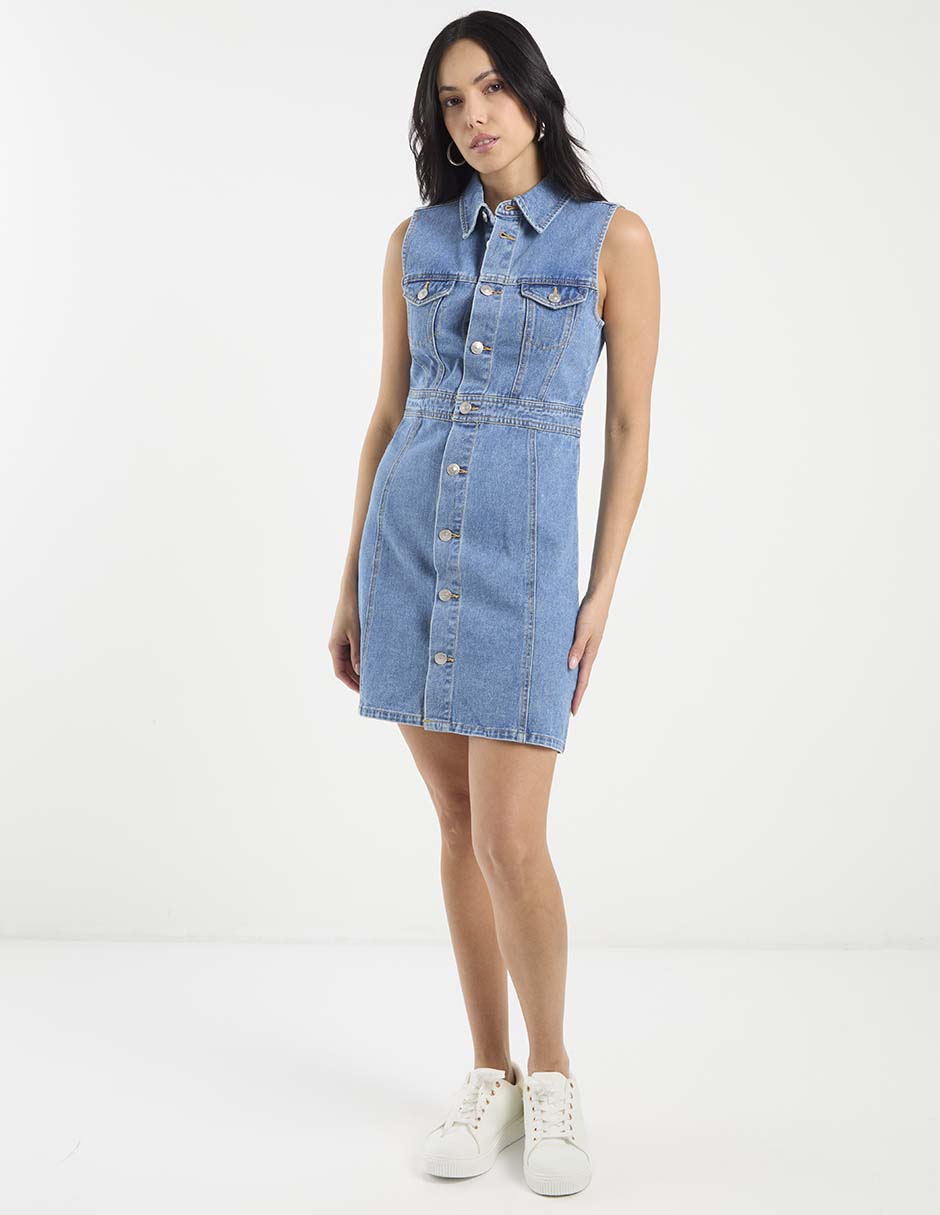 Vestido corto casual para mujer 7