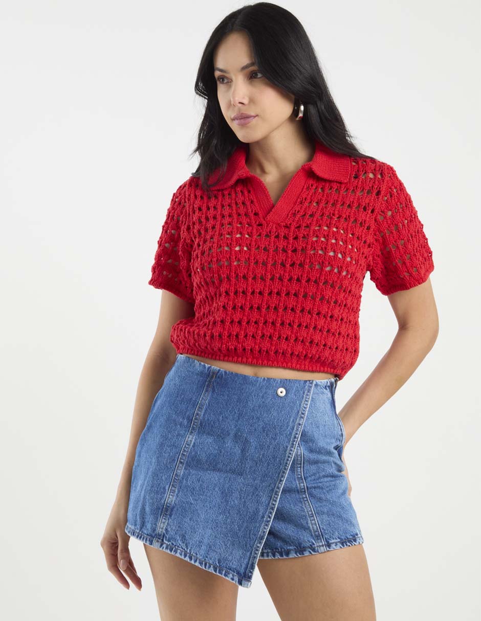 Short de algodón para mujer 1
