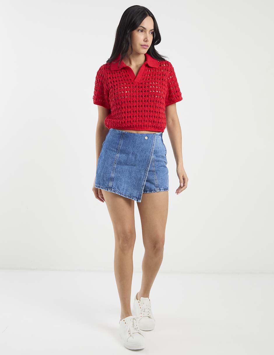 Short de algodón para mujer 8
