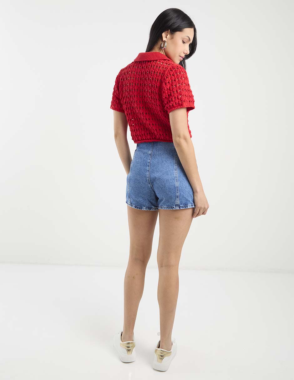 Short de algodón para mujer 11