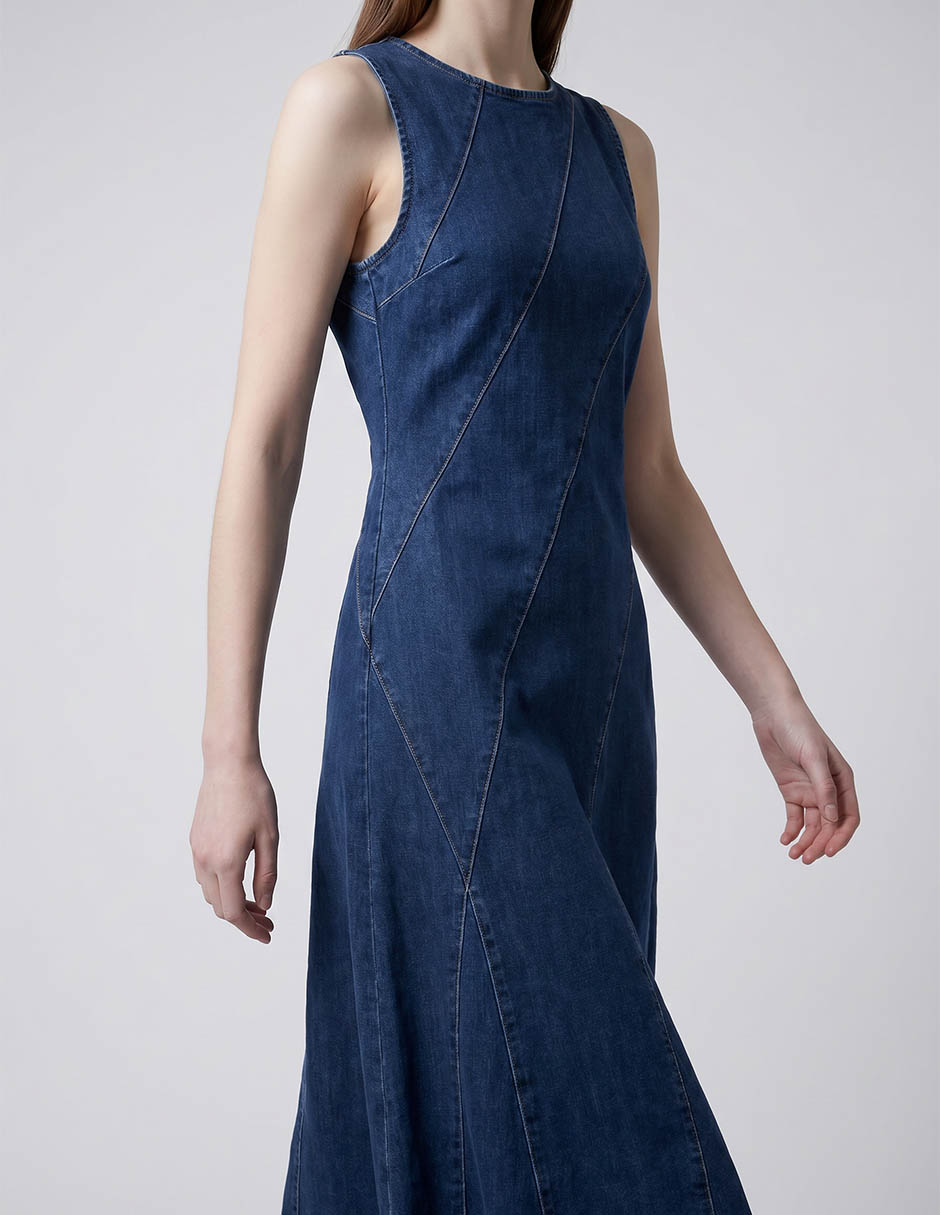 Vestido midi casual para mujer 3