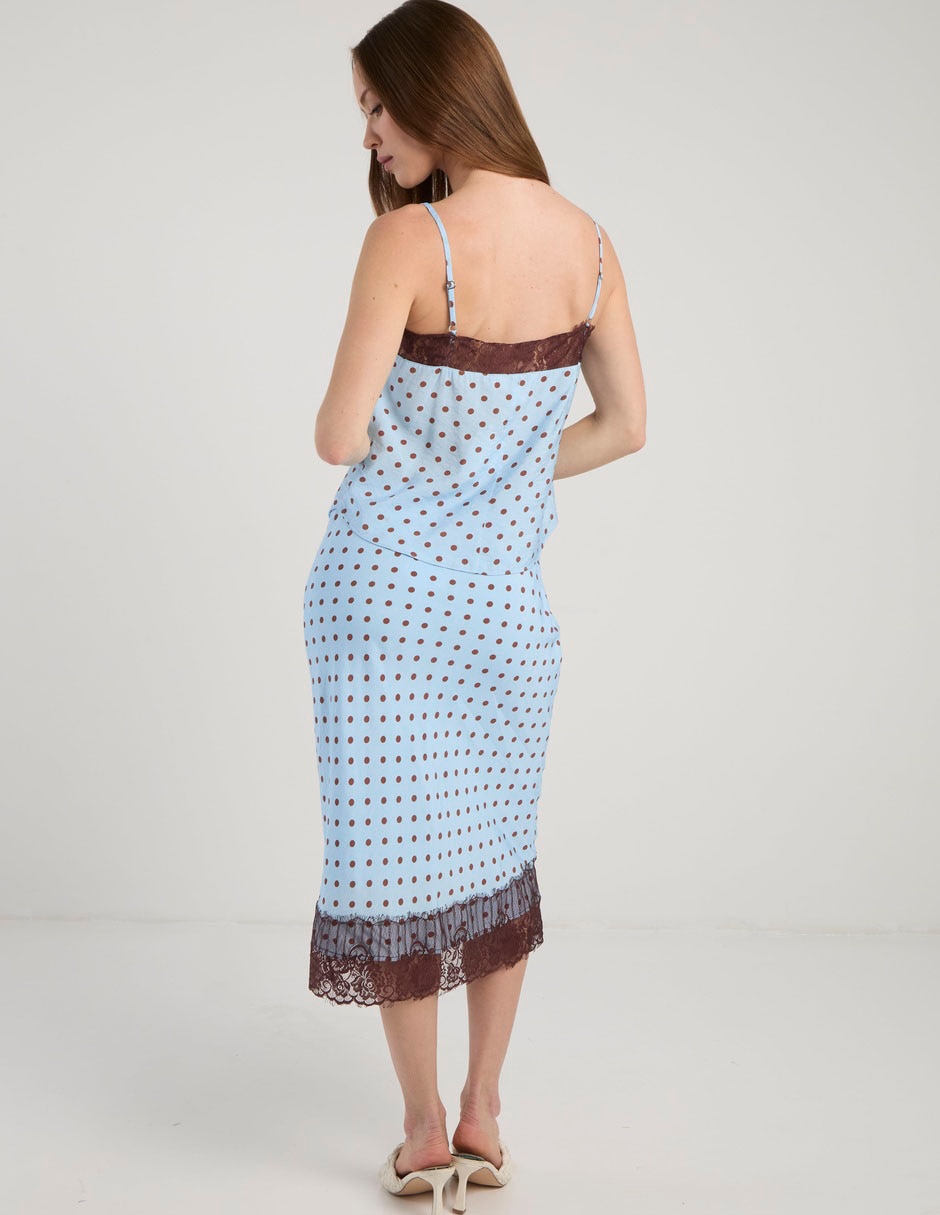 Falda crop a la cintura 11