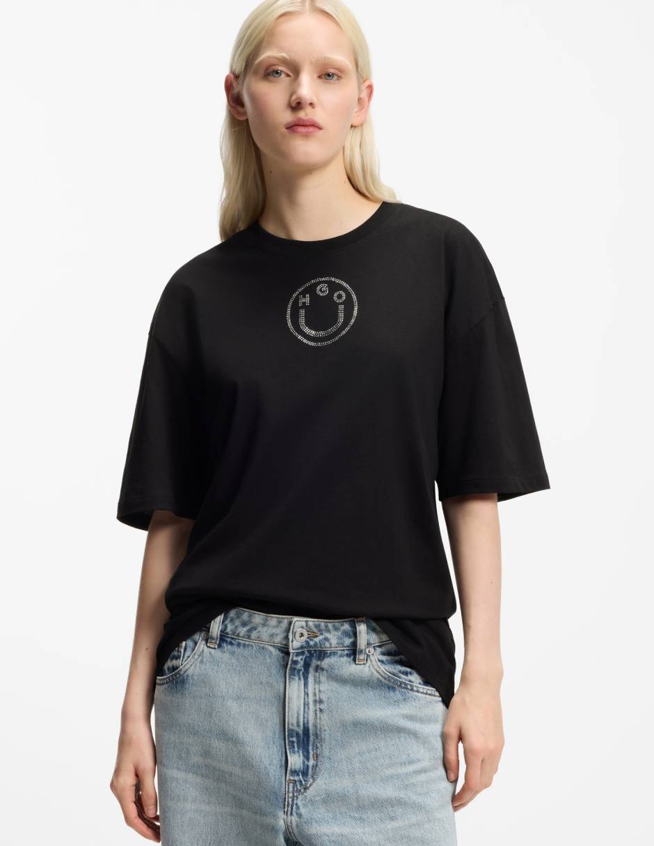 Playera manga corta S26 cuello redondo mujer