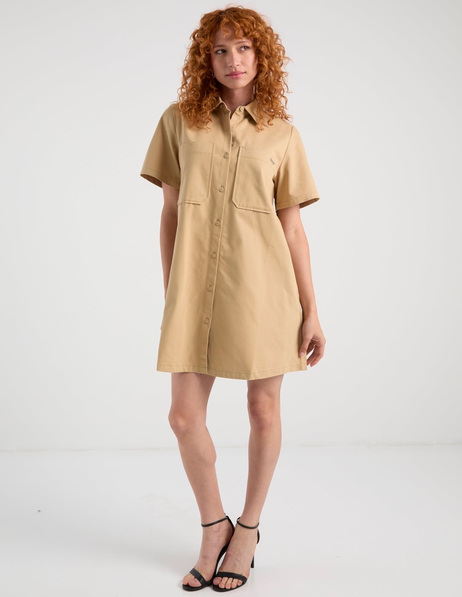 Vestido corto casual para mujer