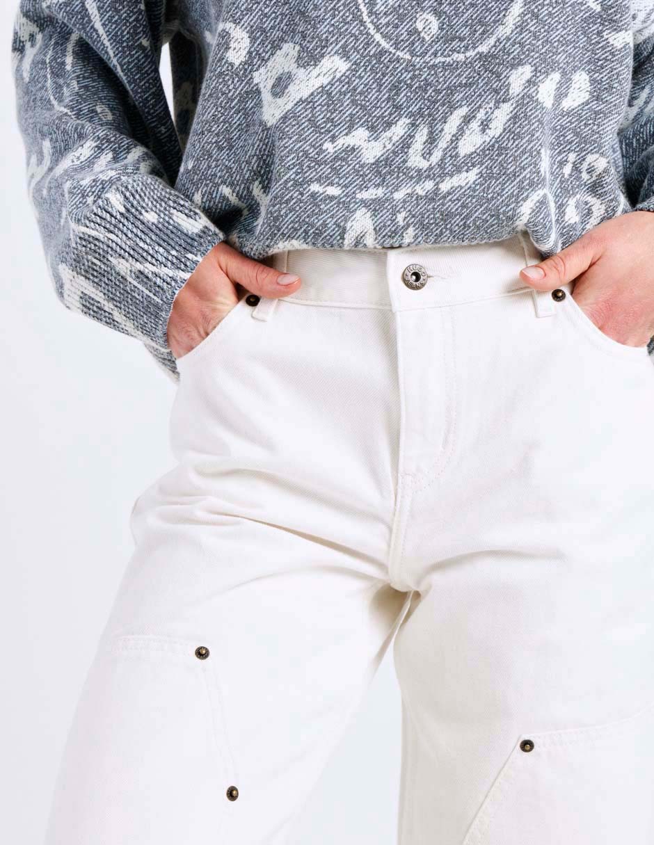 Jeans amplio para mujer 6