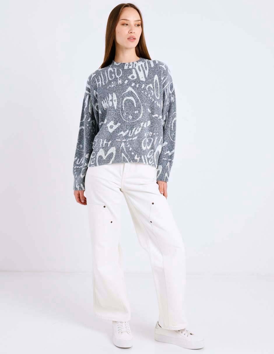 Jeans amplio para mujer 2